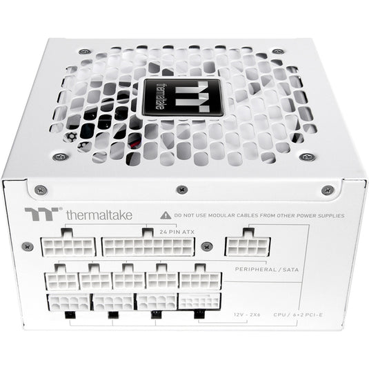 Thermaltake toughpower gt snow modulaire 1000 watt voeding (wit, 5x pcie)