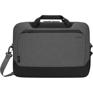 Targus cypress 15.6” briefcase with ecosmart laptoptas (grijs)