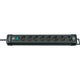 Brennenstuhl premium-line extension socket 8-way stekkerdoos (zwart, 1951180100)
