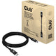 Club 3d usb4-c gen2x2 bi-directional kabel (zwart, 2 meter)