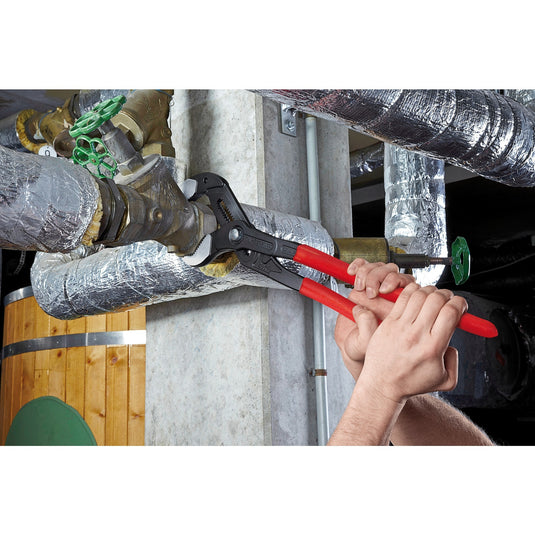 Knipex cobra xxl waterpomptang 8701560 zweedse- waterpomp-tang (rood)