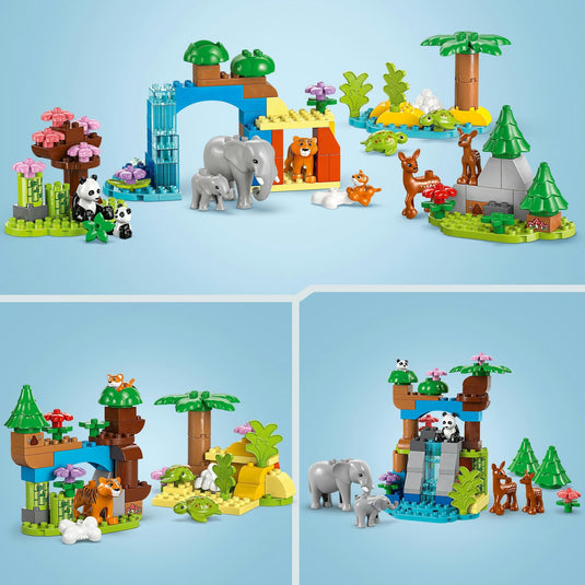 Lego duplo town 10446 3-in-1 families van wilde dieren