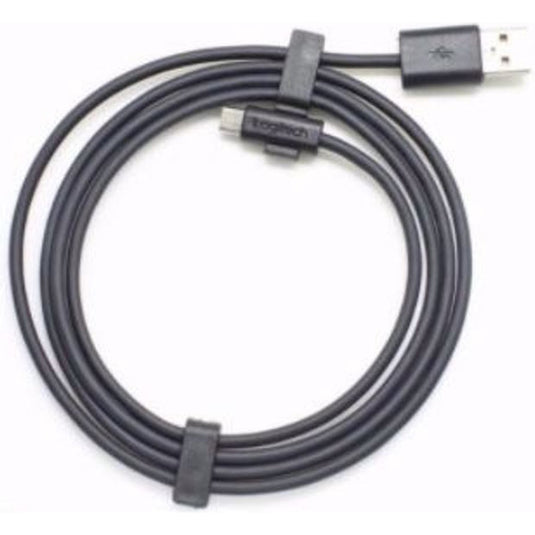 Logitech usb kabel (zwart)