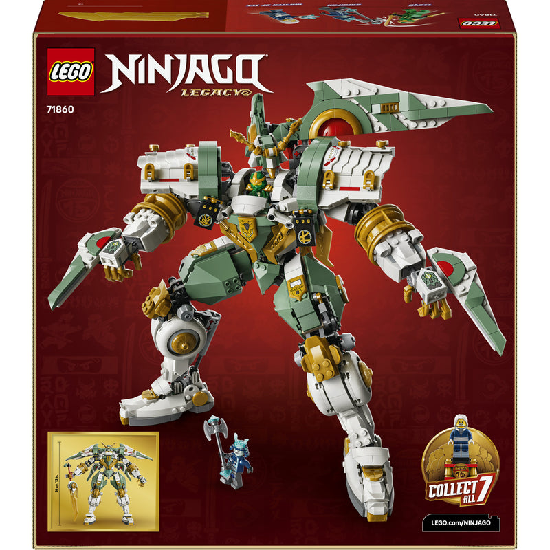 Afbeelding laden in galerijviewer, Lego ® ninjago® 15-jarig jubileum: lloyds reusachtige mecha speelgoed 71860
