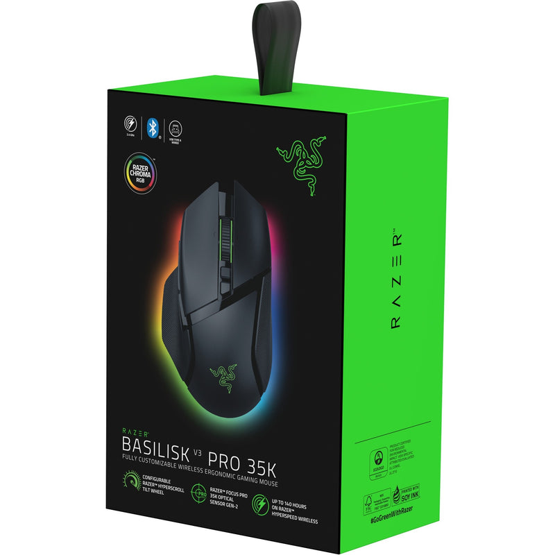 Load image into Gallery viewer, Razer basilisk v3 35k gaming muis (zwart, 35000 dpi, chroma rgb)
