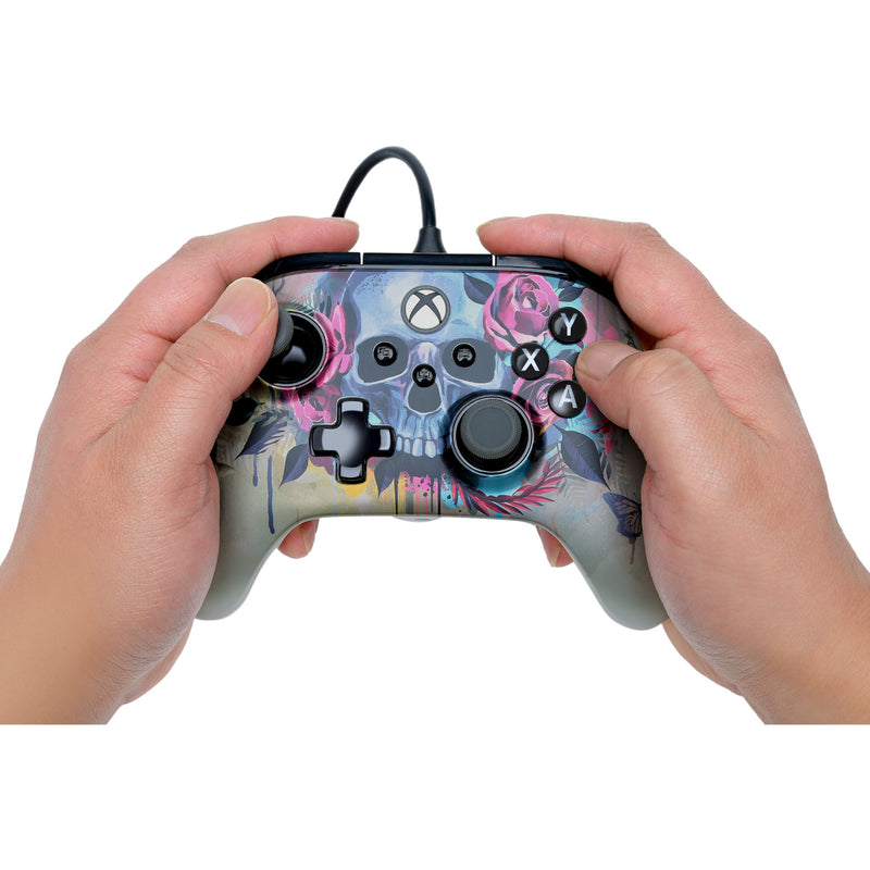Load image into Gallery viewer, Powera advantage plus bedrade controller voor xbox series x|s - bloom gloom (zilver, xbox series x|s, xbox one, pc)
