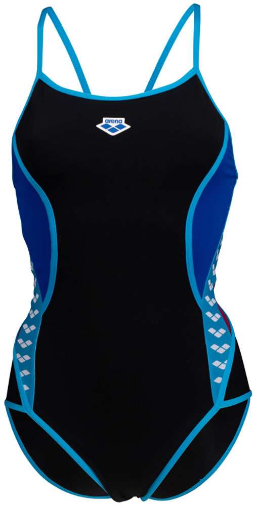 Load image into Gallery viewer, Arena icons super fly back panel - women's swimsuit
