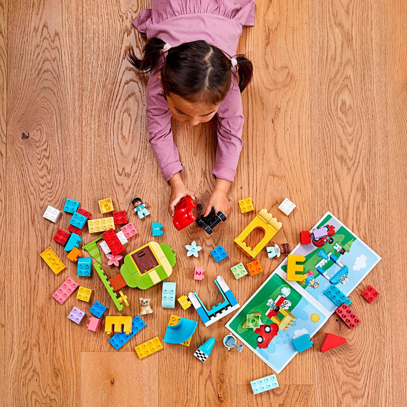 Load image into Gallery viewer, Lego duplo 10914 luxe opbergdoos met bouwstenen
