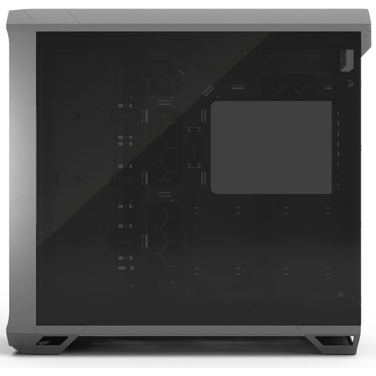 Fractal design torrent gray tg light tint midi tower behuizing (grijs | 2x usb-a | 1x usb-c | tempered glass)