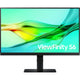Samsung viewfinity s6 s60ud 24 monitor (zwart, hdmi, displayport)