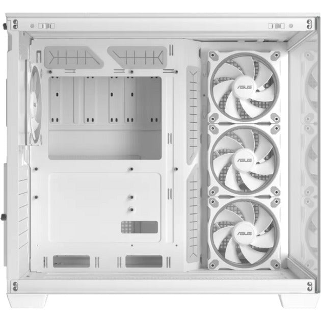 Load image into Gallery viewer, Asus a32 plus midi tower behuizing (wit | 2x usb-a | 1x usb-c | rgb | tempered glass)
