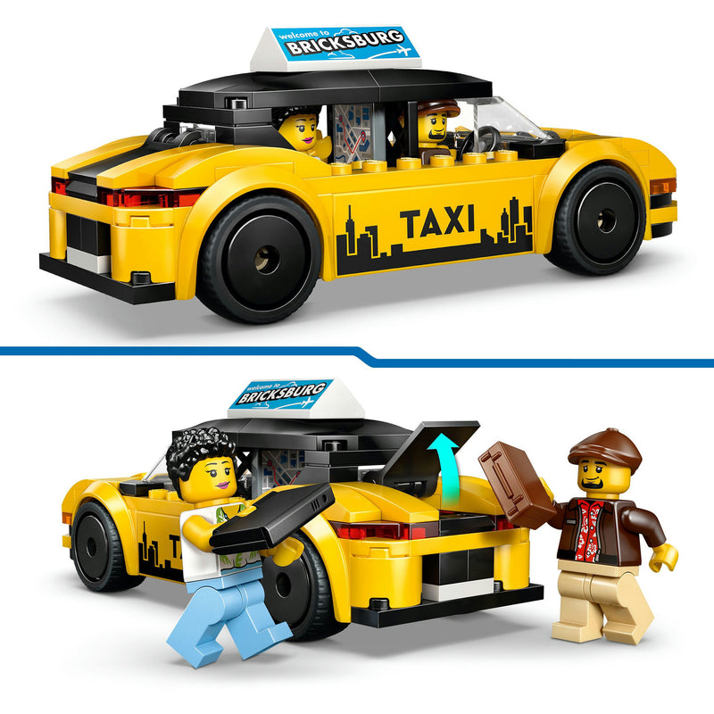 Load image into Gallery viewer, Lego city 60487 gele taxi
