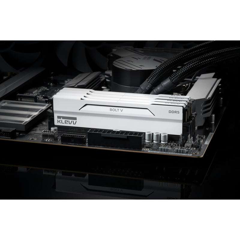 Load image into Gallery viewer, Klevv bolt v 32 gb ddr5-6000 (2x 16 gb) werkgeheugen (wit, kd5agu880-60a300i, xmp 3.0, expo)
