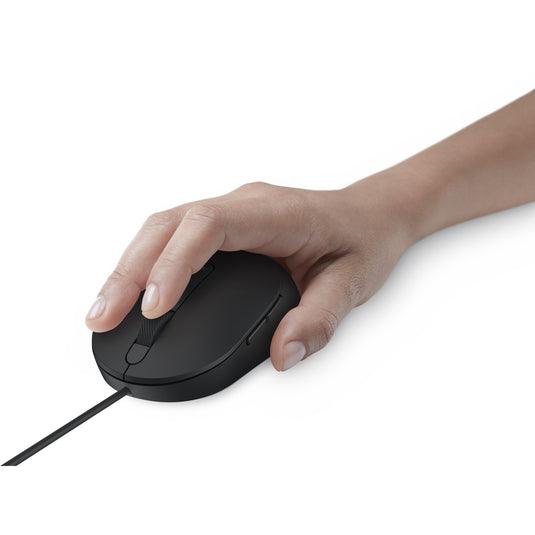 Dell laser wired mouse ms3220 (zwart, 3200 dpi)
