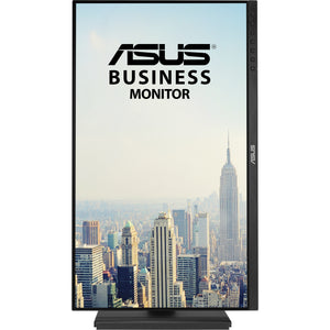Asus be249qg 23.8 monitor (zwart, 1x displayport, 1x hdmi, 1x vga, 4x usb-a, 120 hz, 120hz, hdmi, displayport, vga, audio, usb)