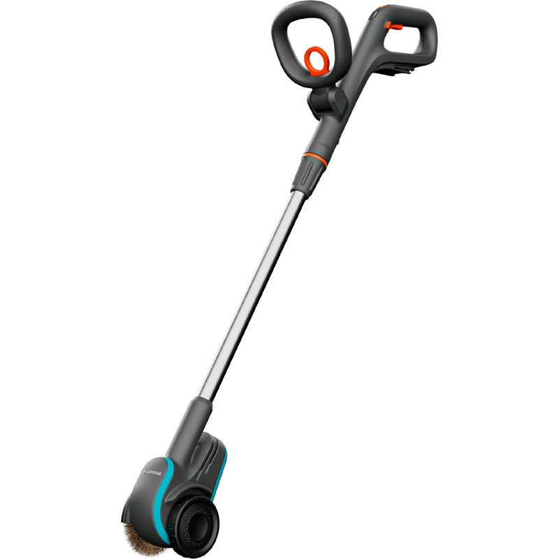 Load image into Gallery viewer, Gardena easyweed accu-onkruidborstel 1800 18v p4a solo onkruidverwijderaar (grijs turquoise, accu en oplader niet inbegrepen, power for all alliance)
