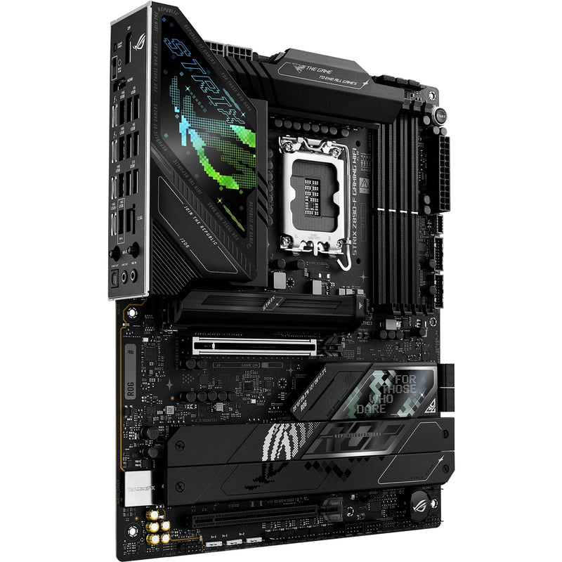 Load image into Gallery viewer, Asus rog strix z890-f gaming wifi socket 1851 moederbord (zwart, raid, 2.5gb-lan, wi-fi 7, bt, sound, atx)

