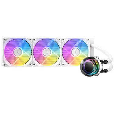 Antec vortex lum 360 argb waterkoeling (wit, 4-pins pwm fan-connector)