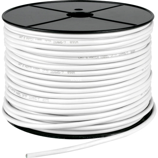 Goobay netwerkkabel rj-45 sf utp met cat.5e (grijs, 100 meter, kabelrol, flexibel)