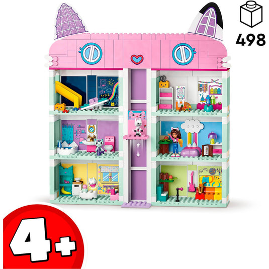Lego gabby's poppenhuis gabby's poppenhuis speelgoed speelgoed met 4 minifiguren en accessoires voor kinderen 4+ - 10788