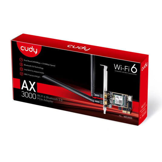 Cudy AX3000 Wi-Fi 6 Bluetooth PCI-E Adapter