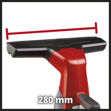 Einhell accu raamreiniger brillianto (rood, accu en lader niet inbegrepen)