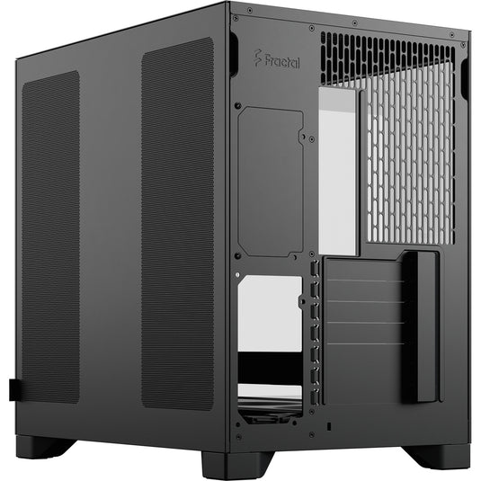 Fractal design pop 2 vision rgb midi tower behuizing (zwart | 1x usb-a | 1x usb-c | rgb | tempered glass)