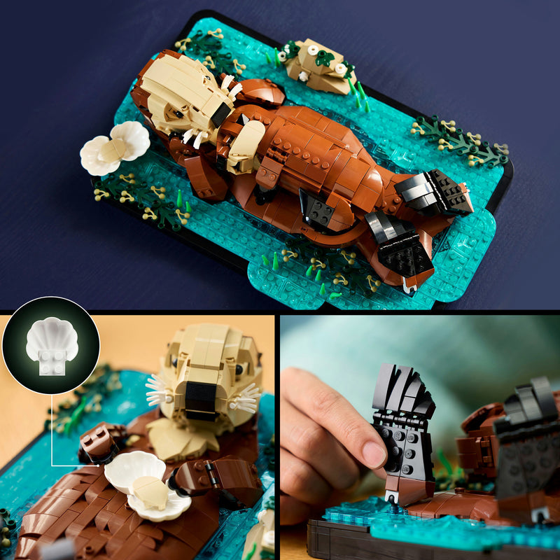 Afbeelding laden in galerijviewer, Lego ideas drijvende zeeotters - 21366
