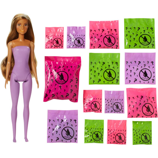 Barbie color reveal - fantasy fashion zeemeermin pop