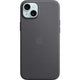 Apple finewoven hoesje met magsafe voor iphone 15 plus telefoonhoesje (zwart)