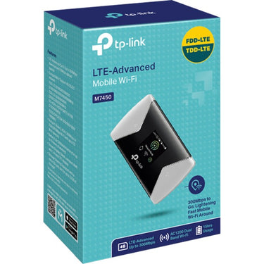 Router tp-link m7450 batterij wi-fi 4 (802.11n)