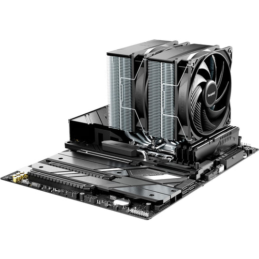 Be quiet! pure rock pro 3 cpu-koeler (zwart zilver)