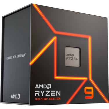 Amd ryzen 9 7900x, 4,7 ghz (5,6 ghz turbo boost) socket am5 processor (unlocked, boxed)