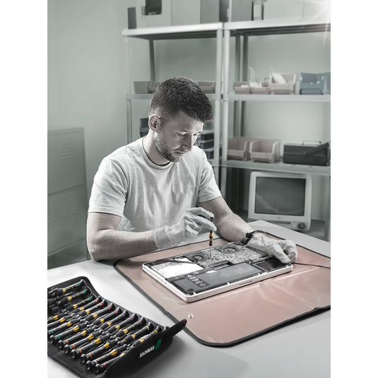 Wera kraftform micro esd big pack 1 schroevendraaierset elektricien (zwart geel, 25‑delig)