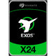 Seagate exos x24 20 tb harde schijf (st20000nm002h, sata 600, 24 7)