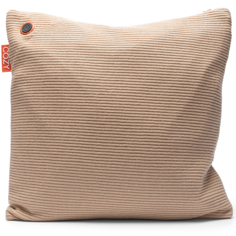 Load image into Gallery viewer, Cozy una knitted 45 x 45 cm draadloos warmtekussen (lichtbeige, powerbank 5000 mah)
