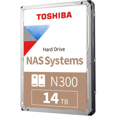 Toshiba n300 14 tb harde schijf (sata 600, 24 7)