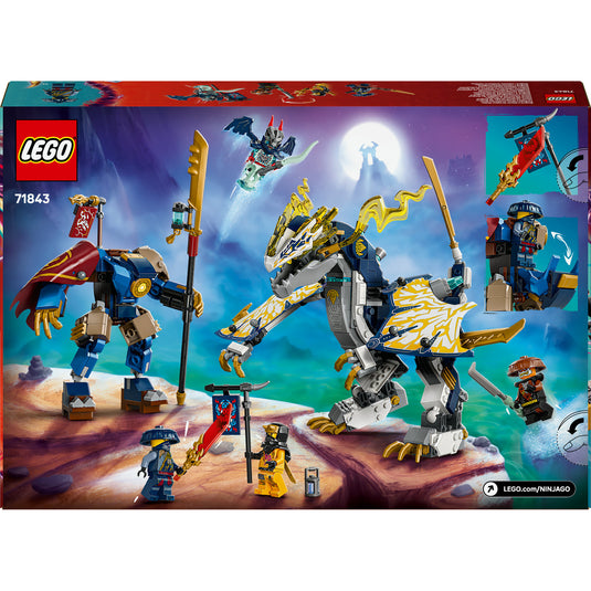 Lego ninjago 71843 rogue's mecha drakenrijder