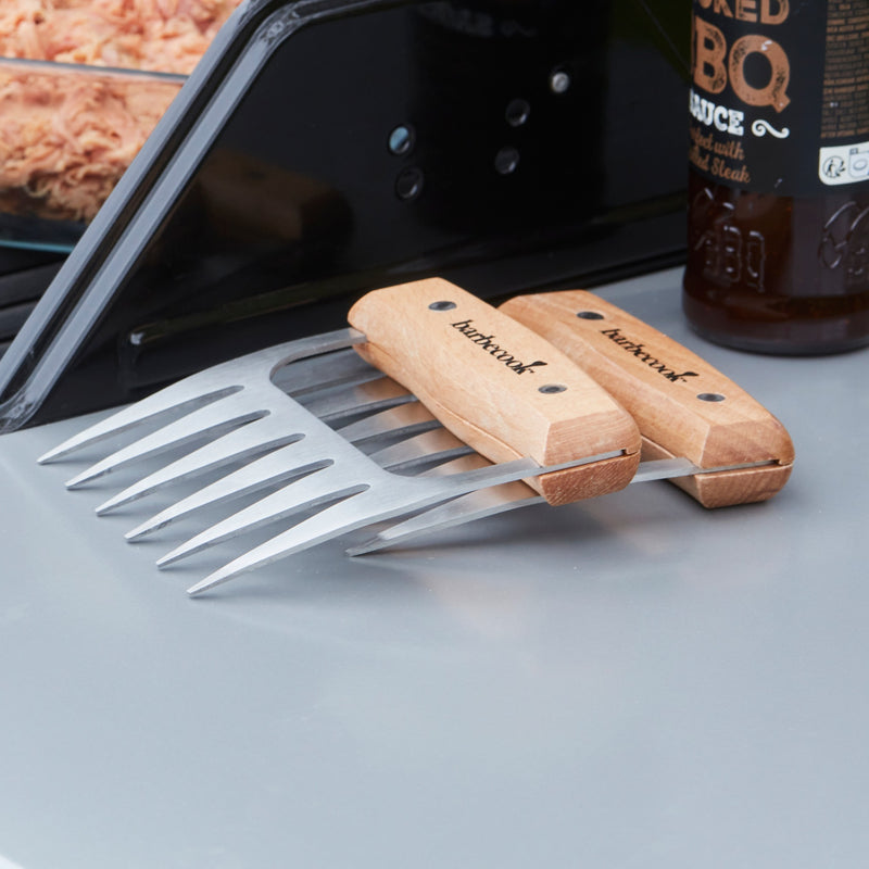 Load image into Gallery viewer, Barbecook set van 2 meat claws grillbestek (fsc)
