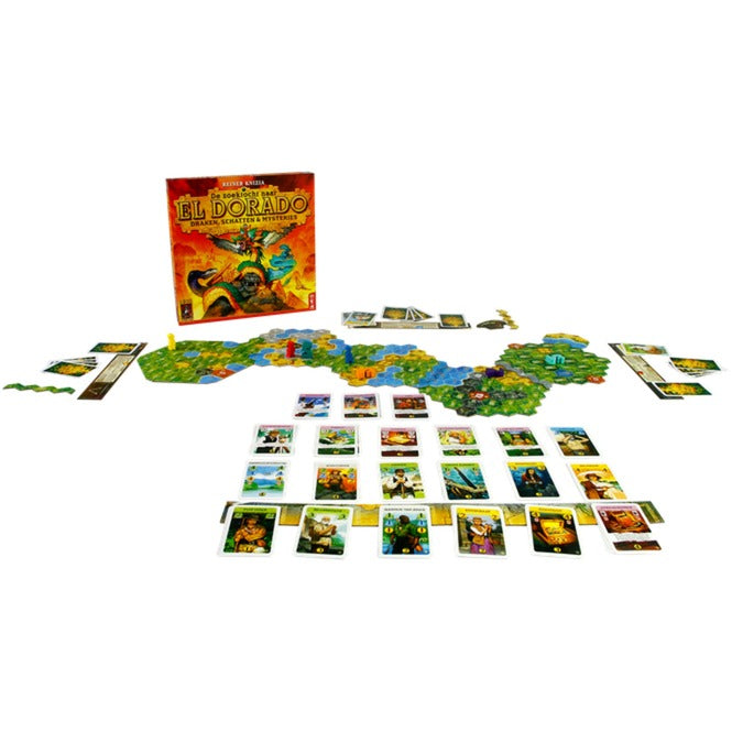 Load image into Gallery viewer, 999games 999 games de zoektocht naar el dorado: draken, schatten mysteries bordspel (nederlands, uitbreiding, 2 - 4 spelers, 60 minuten, vanaf 10 jaar)
