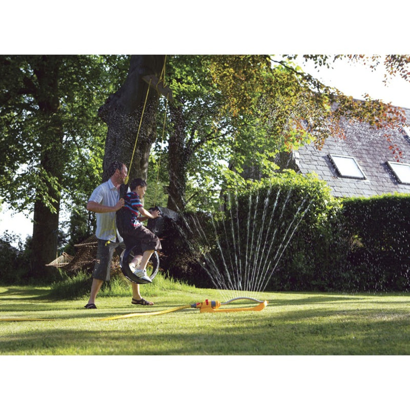 Load image into Gallery viewer, Hozelock 2974 zwenksproeier plus max. 200 m² (geel)
