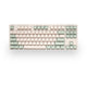 Ducky one 3 matcha tkl, toetsenbord (crème groen, us lay-out, cherry mx silent red, pbt double shot, hot swap)
