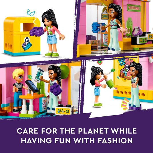 Lego friends - vintage kledingwinkel constructiespeelgoed (42614)