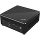 Msi cubi n adl s-225beu barebone (zwart | n100 | uhd graphics)