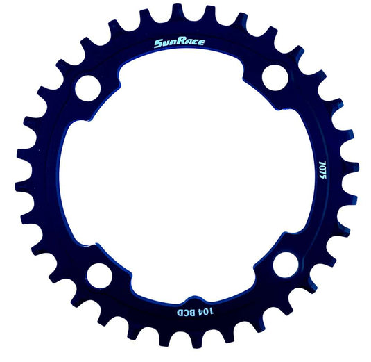 Sunrace crmx04 1x11-speed bcd 104 narrow wide chainring
