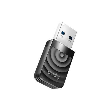 Cudy ac1300 wi-fi usb wlan adapter (zwart)
