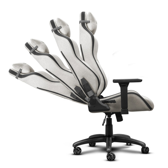 Trust gxt 723b ruya comfortabele stoffen gamingstoel