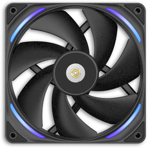 Nzxt f140x rgb case fan (zwart, 140 x 140 x 30 mm, pwm)