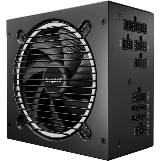 Be quiet! pure power 13 m modulaire 650 watt voeding (zwart, 1x 12v-2x6, 2x pcie)
