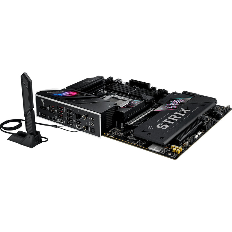 Load image into Gallery viewer, Asus rog strix b850-e gaming wifi socket am5 moederbord (zwart, raid, 5gb-lan, wi-fi 7, bt, sound, atx)
